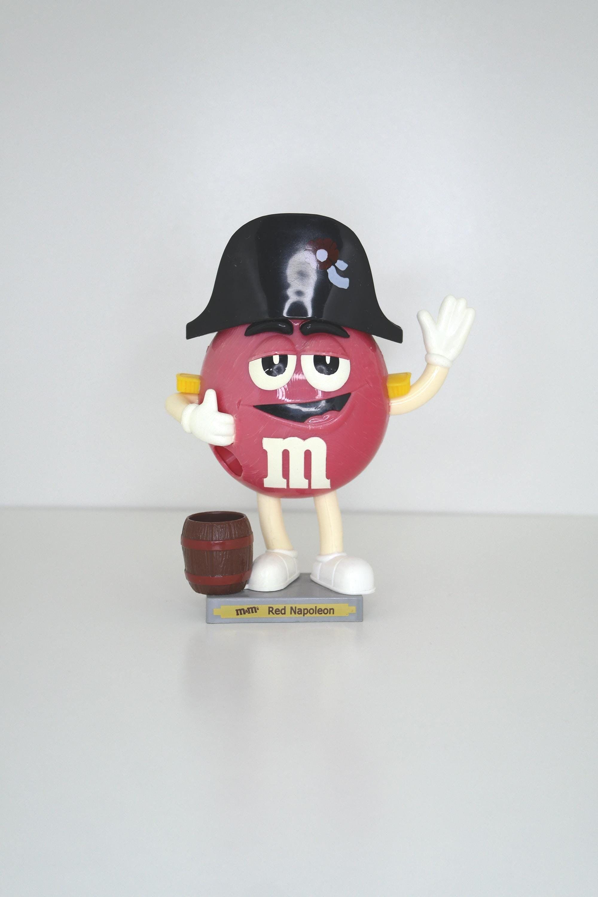 ヴィンテージ レッド ナポレオン M&M ディスペンサー 本物の火星 