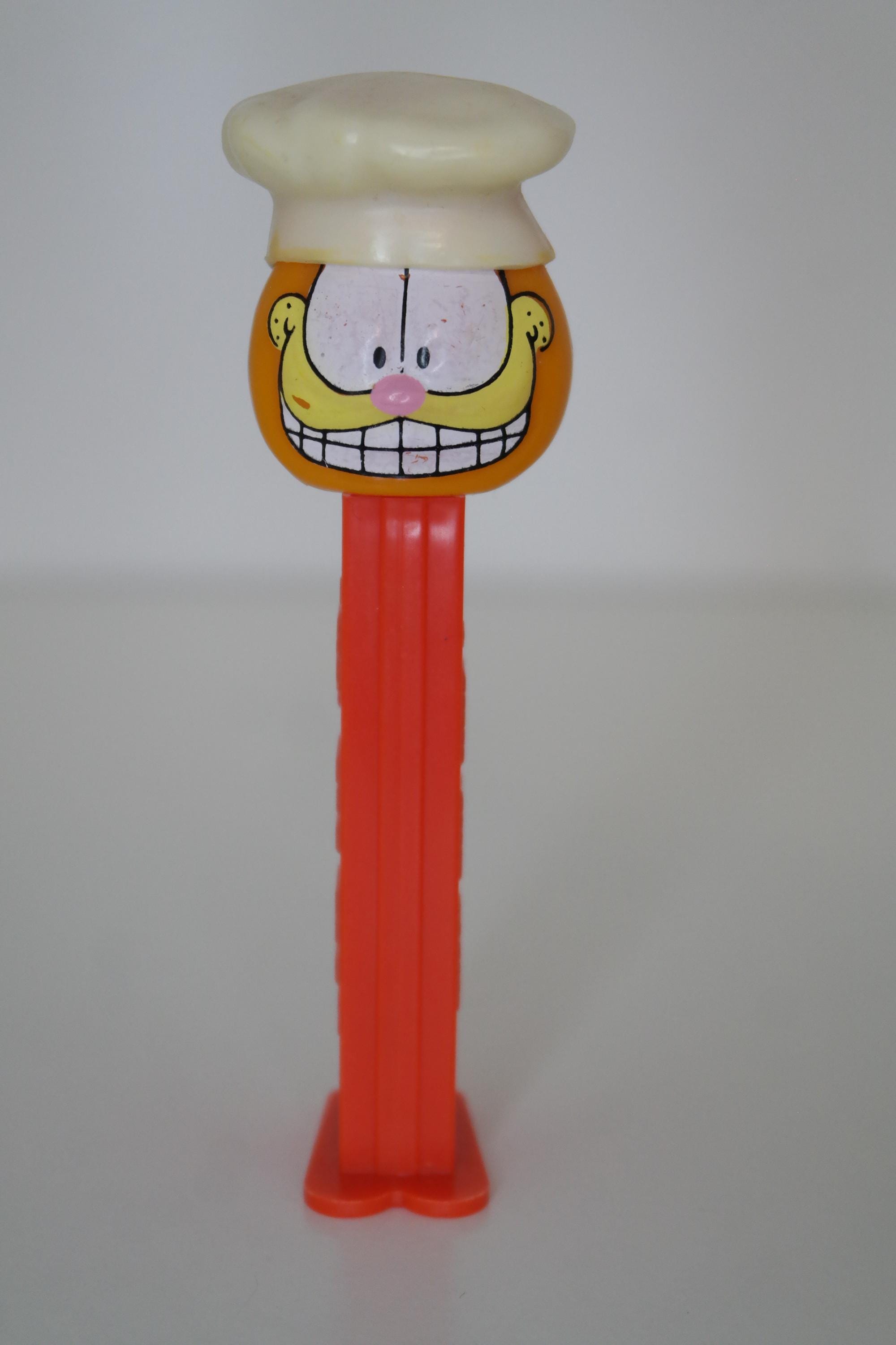 ビンテージ ガーフィールド PEZ ディスペンサー レトロなコレクターズ