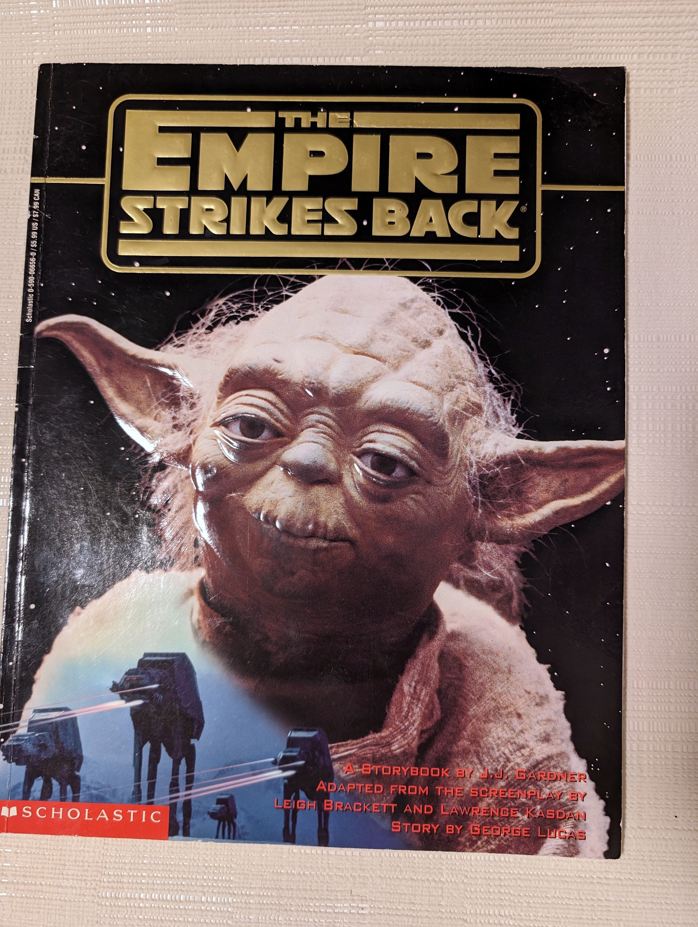 1997 Scholastic - Star Wars the Empire Strikes Back - Storybook by