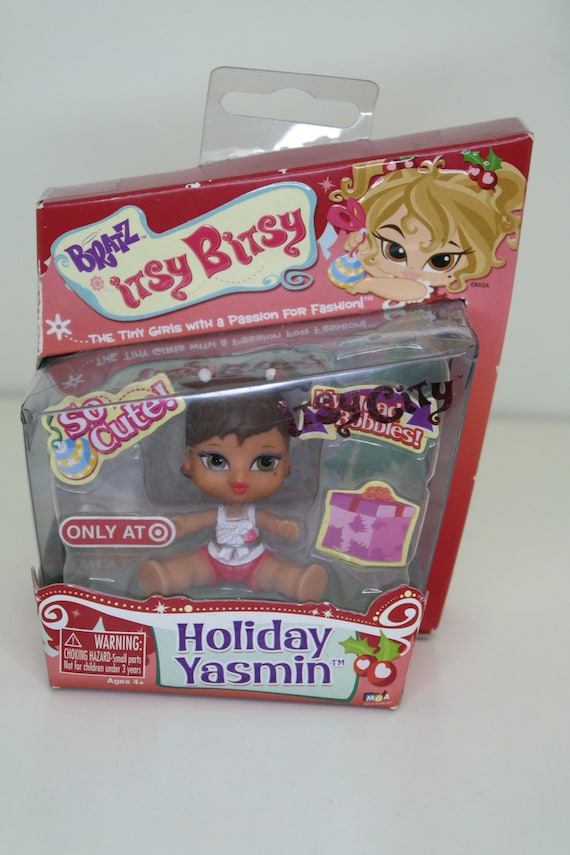 Itsy Bitsy Holiday Yasmin Doll Little Bratz Babyz 2.5' authentic MGA Bratz  Bobblehead Doll Mint 