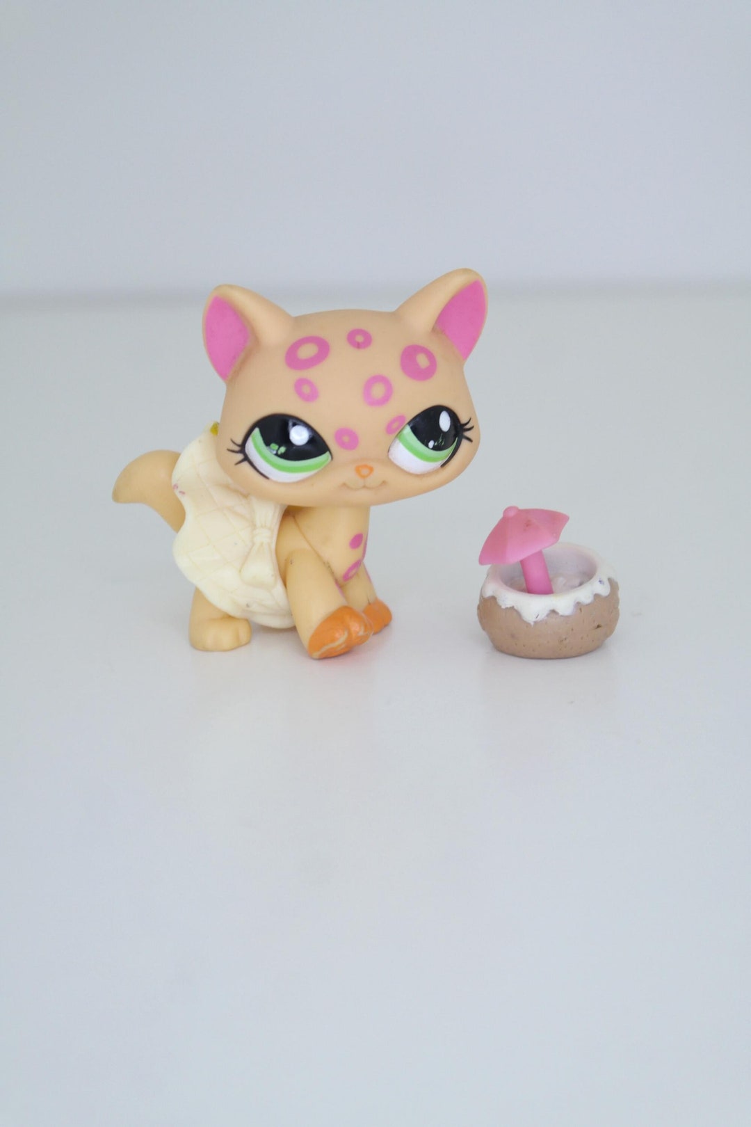 Figurine Littlest Pet Shop Originale Hasbro – Chauve-souris #1470, édition Authentique