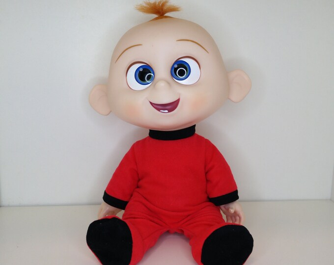The Incredibles Baby Doll Jack Big Interactive Todller Doll 13'inch by