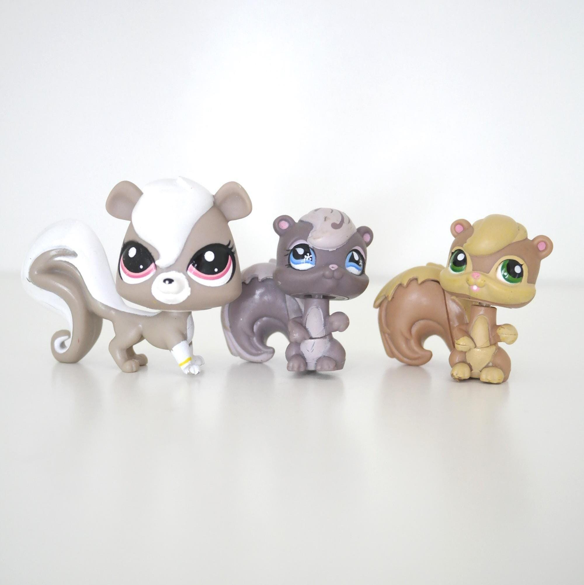 Choose Vintage Authentic LPS Skunk Squirrel 3623 484 1372 Hasbro