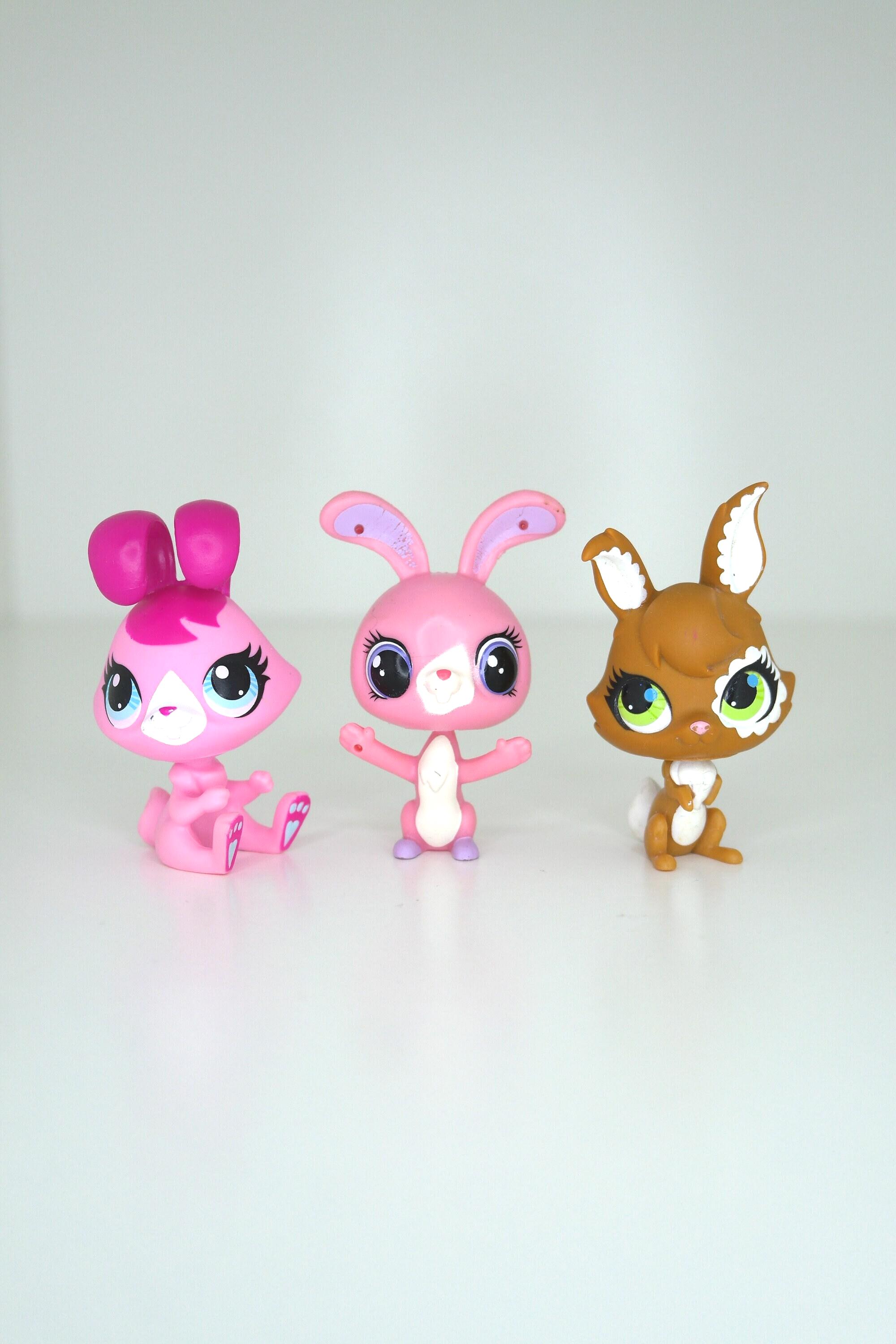 Figurine Littlest Pet Shop Lapin Lièvre 265 – Occasion, Marque Hasbro