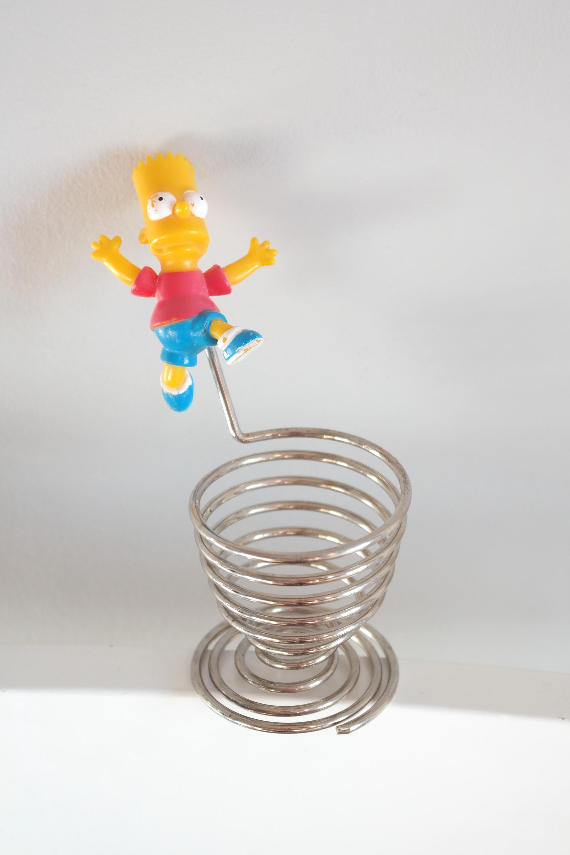 Figurine Simpsons – Homer Et Bart – Édition Démons Et Merveilles 1998 (occasion)