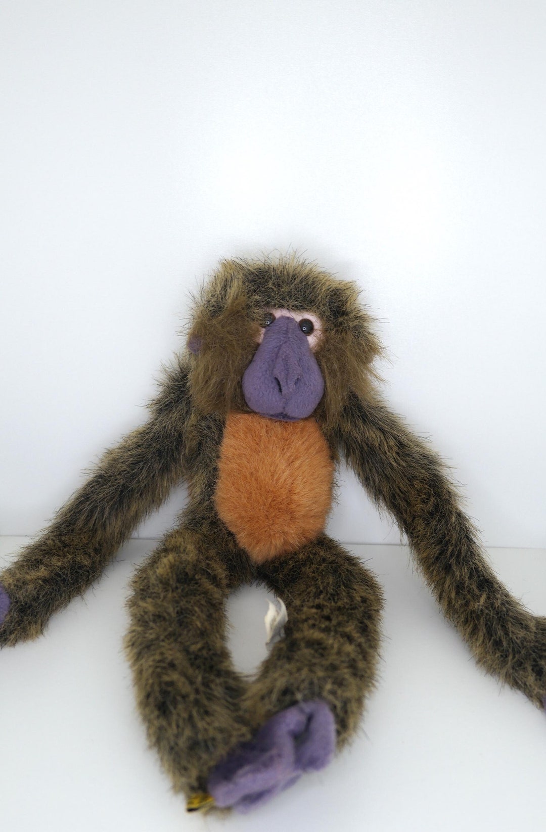 Vintage Wild Republic Plush Monkey Toy - K&M 2000 (no Tail) - Etsy