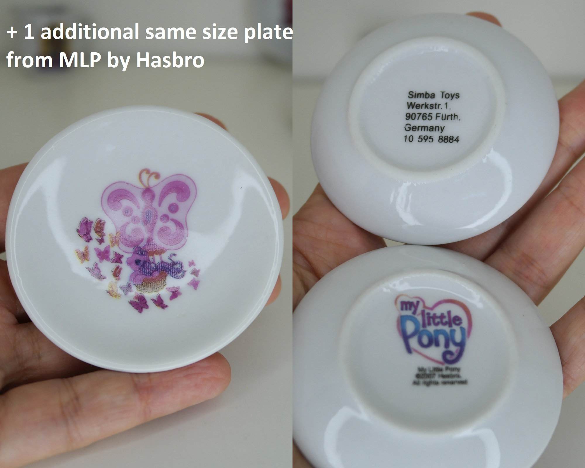 My little pony plate set hotsell