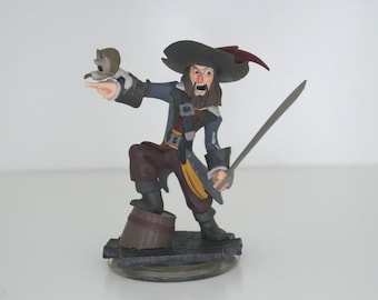Captain Barbossa - Pirates of the Caribbean-personage - Echt Disney Infinity-figuur - Tweedehands gepensioneerd verzamelobject