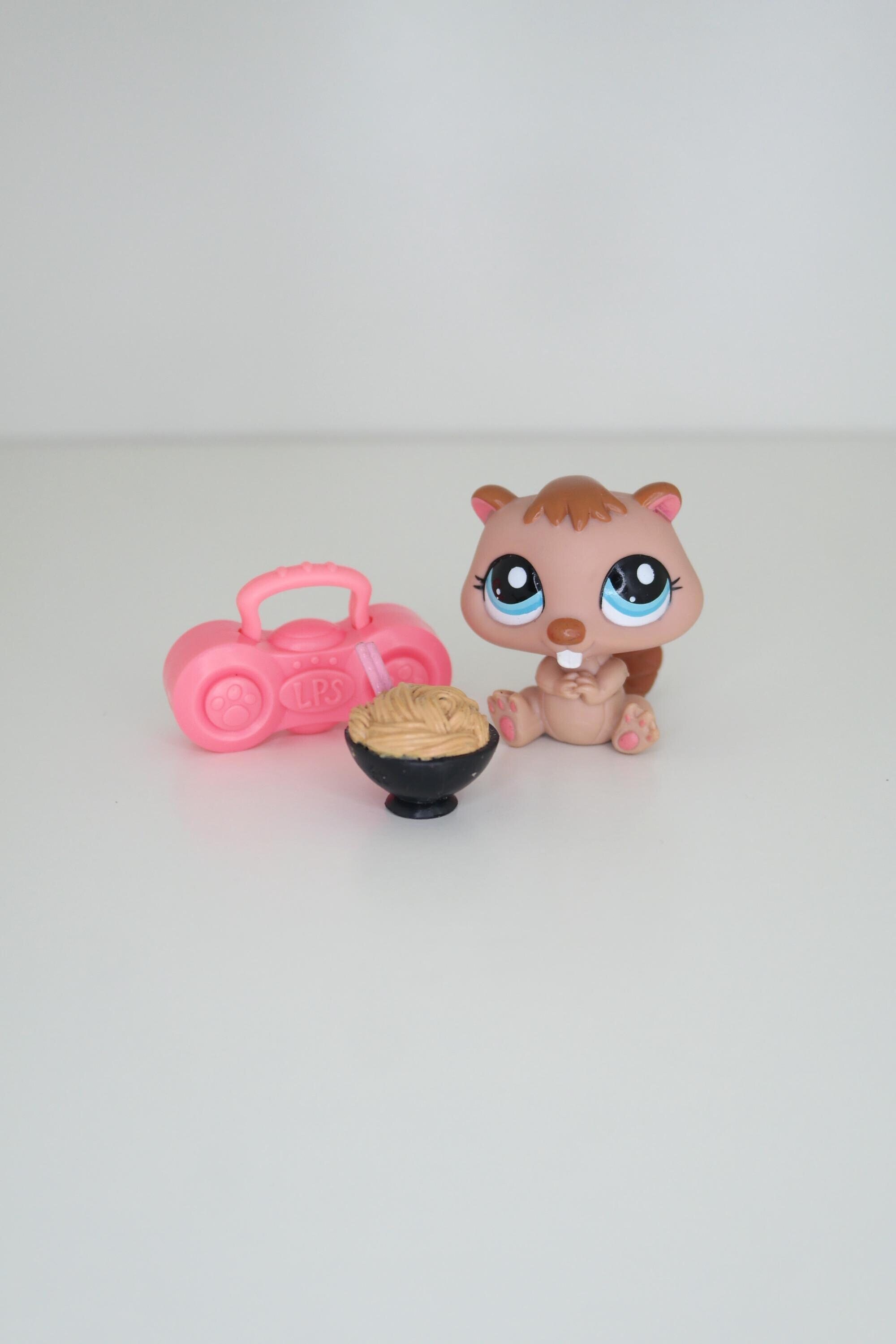 Figurine Littlest PetShop - Castor #1410 - Occasion - Pour Collection Ou Jeu