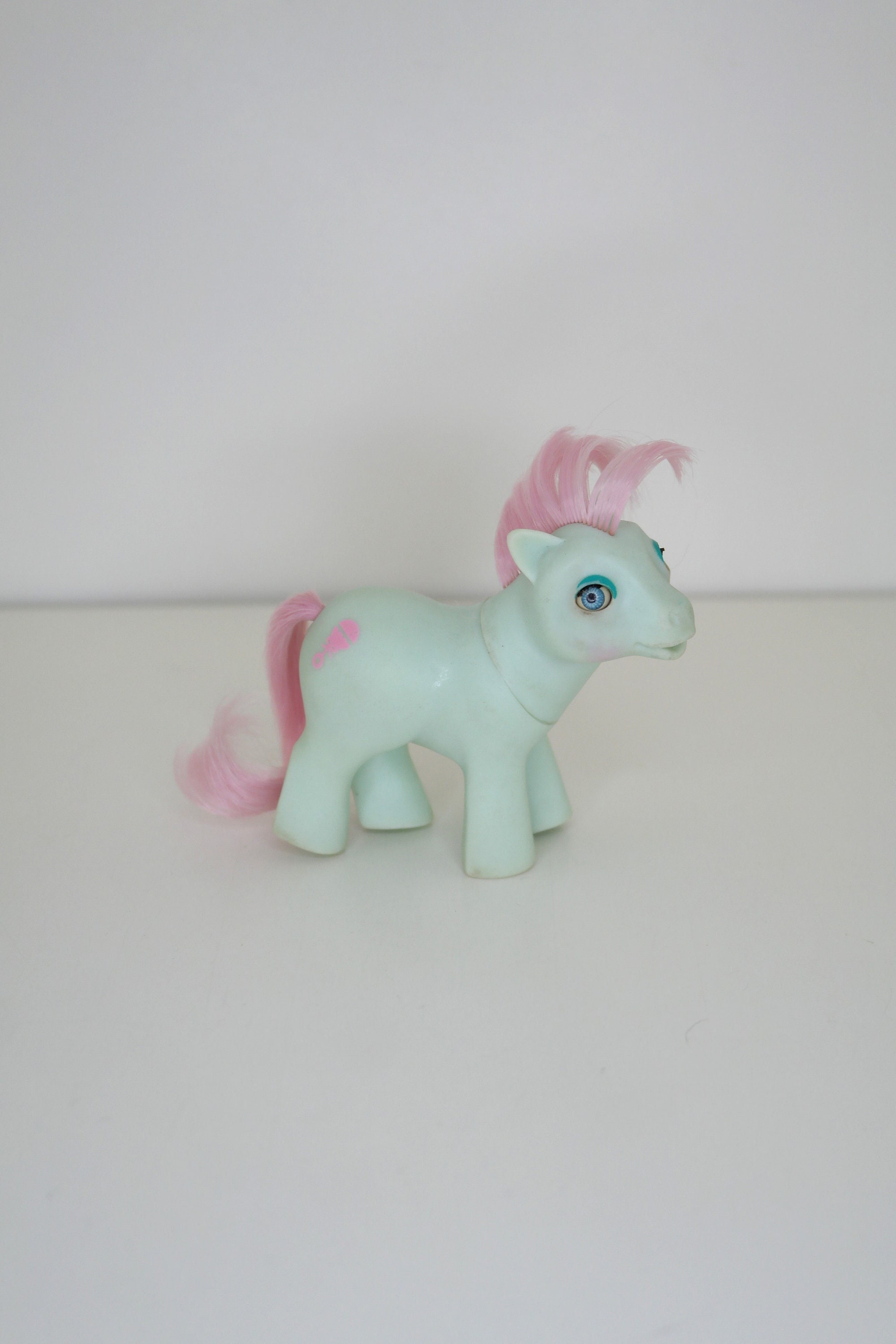 Vintage 1986 My Little Pony Baby Cuddles: G1 Hasbro Toy Beddy Bye Eyes
