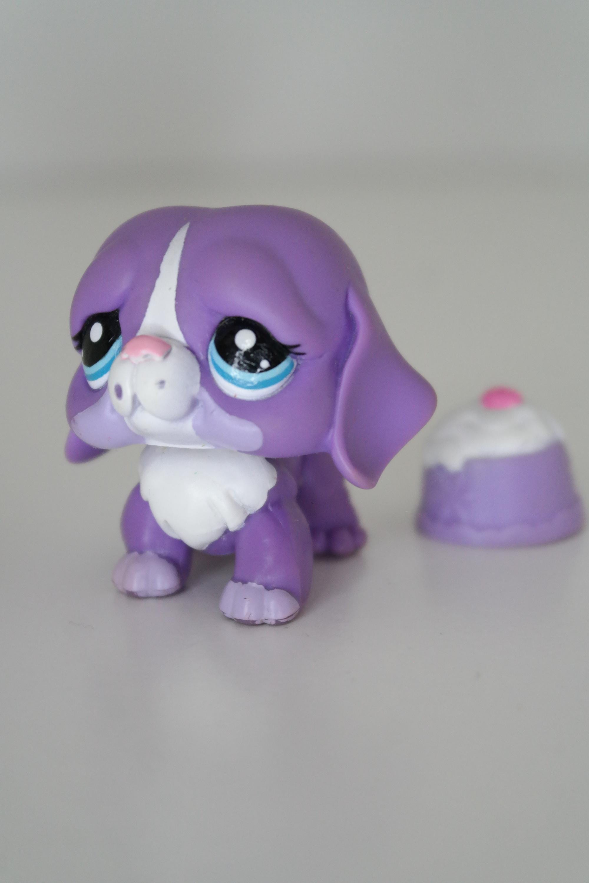 Figurine My Littlest Pet Shop (LPS) #2121 - Chien Saint-Bernard - Occasion