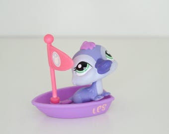 レア!!littlest petshop（リトルペットショップ）プチブライス Littlest Pet Shop Authentic Hasbro LPS Platypus # 2528 With