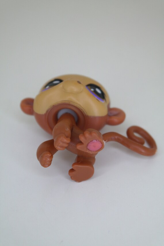 Figurine Littlest Pet Shop Hasbro #256 - Singe/Araignée (Monkey/Spider) - Occasion