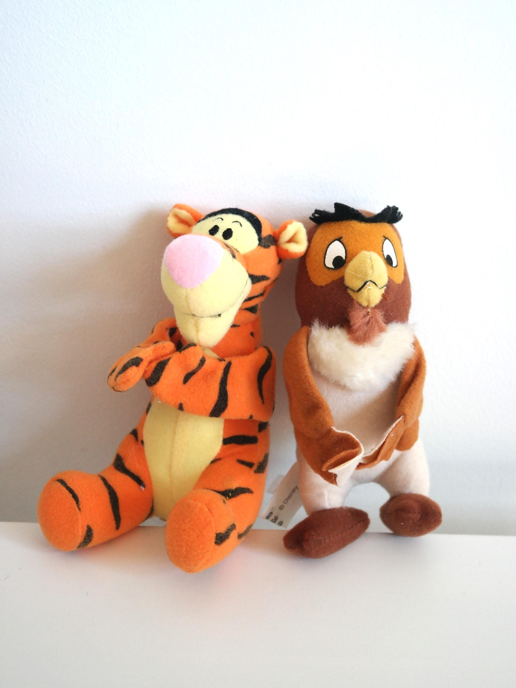 Vintage 1999 Mcdonald's Winnie the Pooh Plush, Tigger & Owl, 2