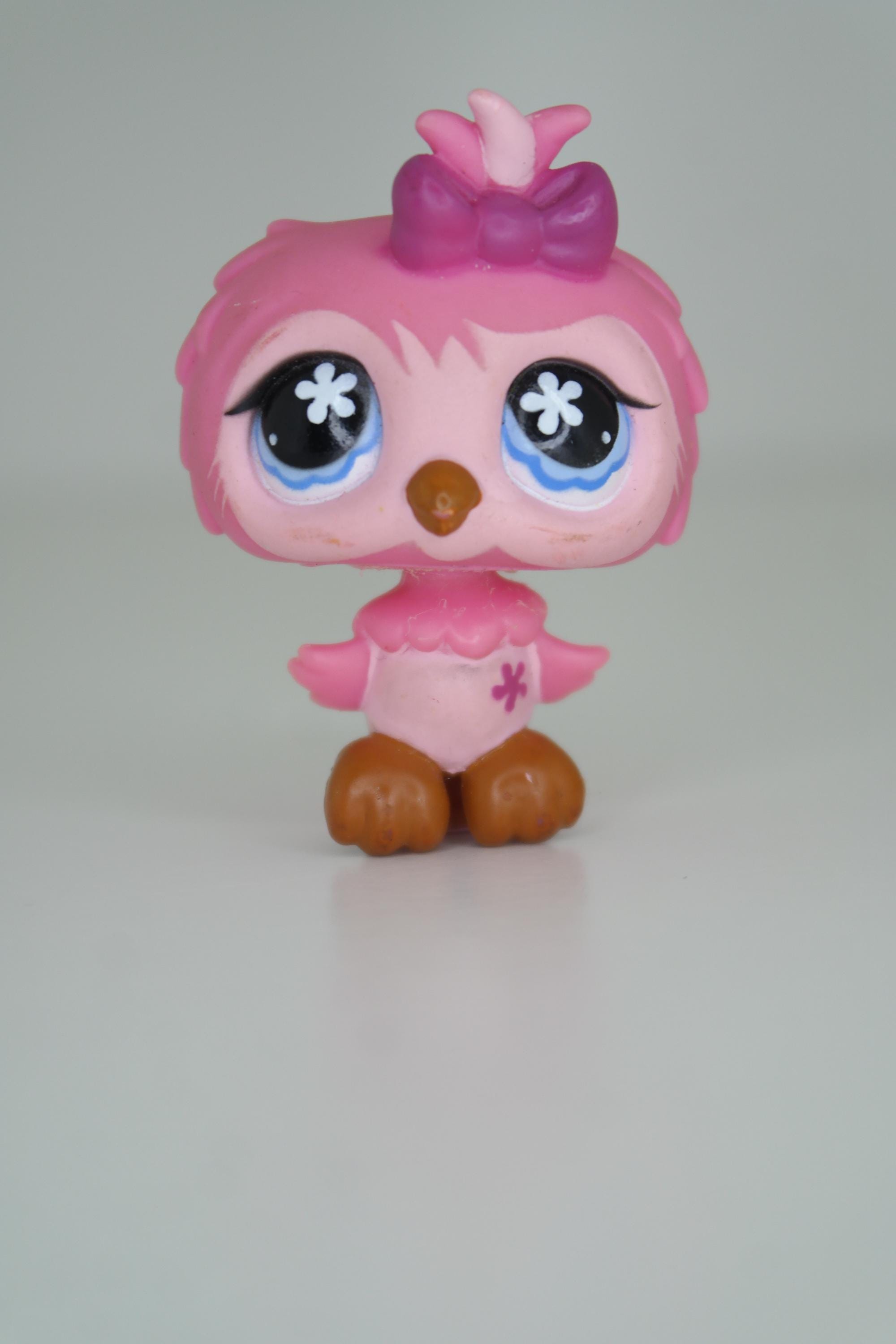 Figurine Littlest Pet Shop LPS Hibou (Owl) 1943 Authentique - Occasion Collection
