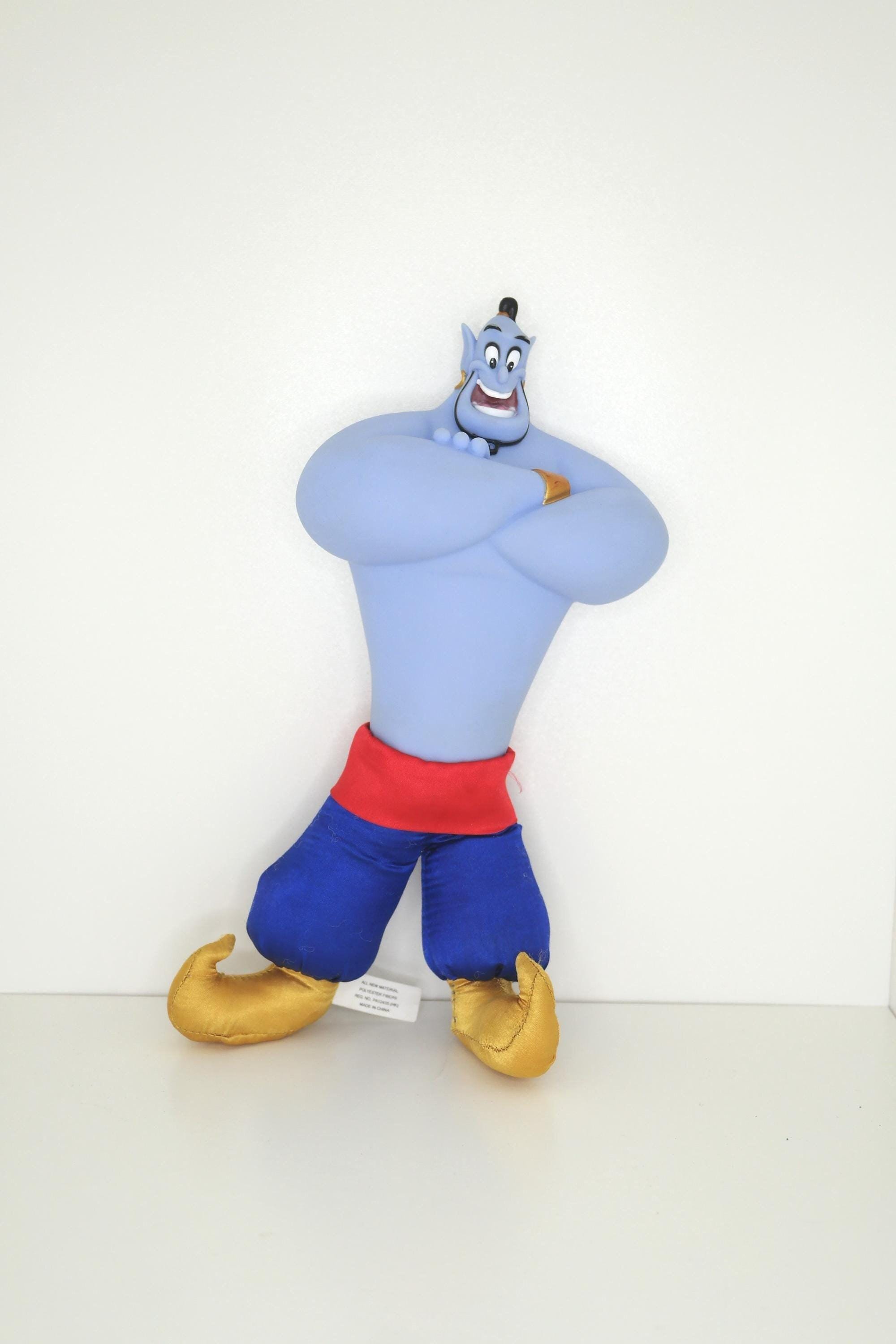 レア　ビンテージ　アラジン　ジーニー　ぬいぐるみ 希少 Disney ディズニー アラジン ジーニー ぬいぐるみ パペット