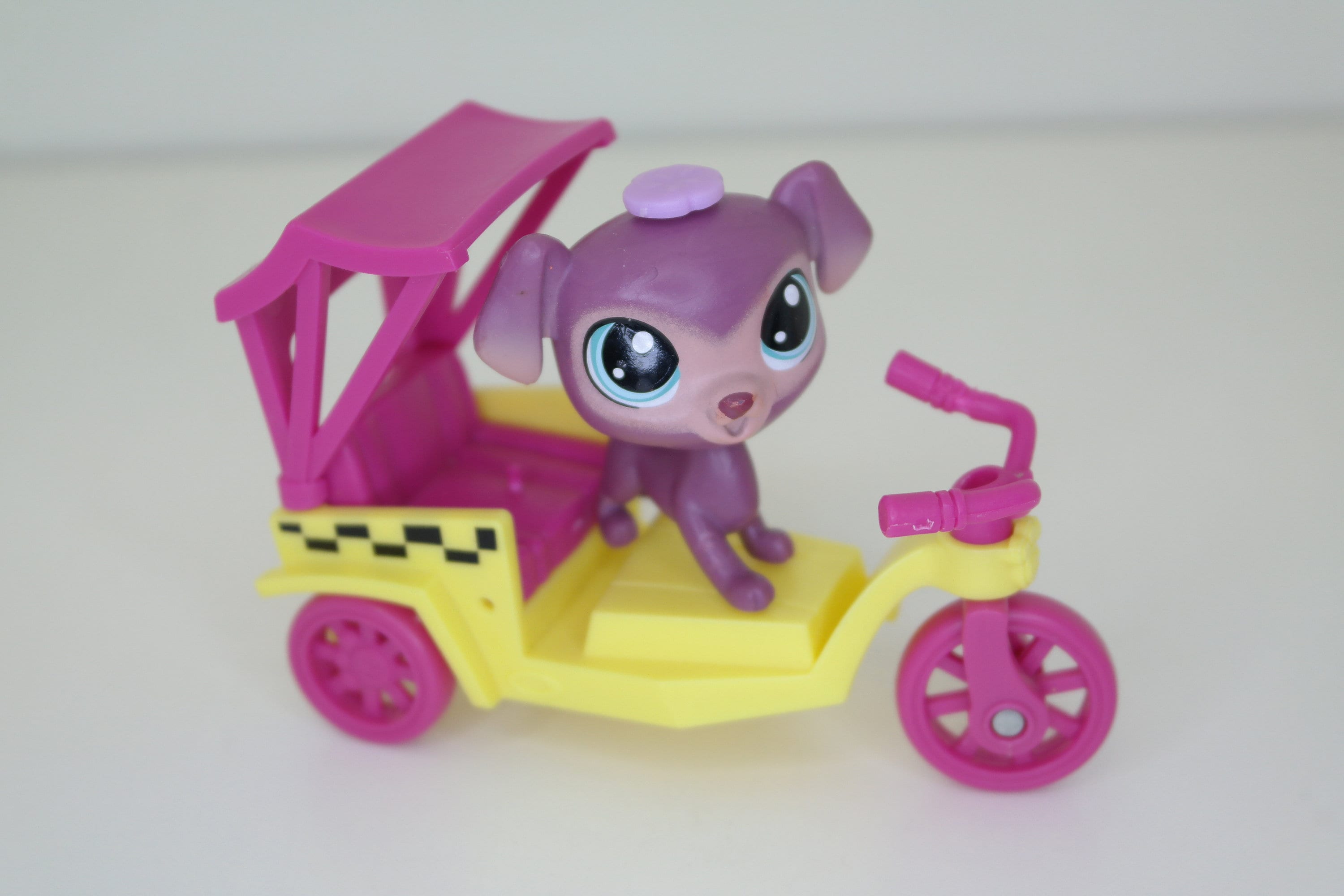 Figurine Littlest Pet Shop (LPS) - Chien Golden Retriever N°268 - Occasion