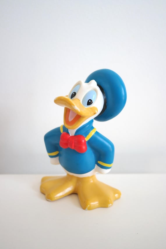 Vintage Donald Duck Figurine - Genuine Disney Decorative Figure