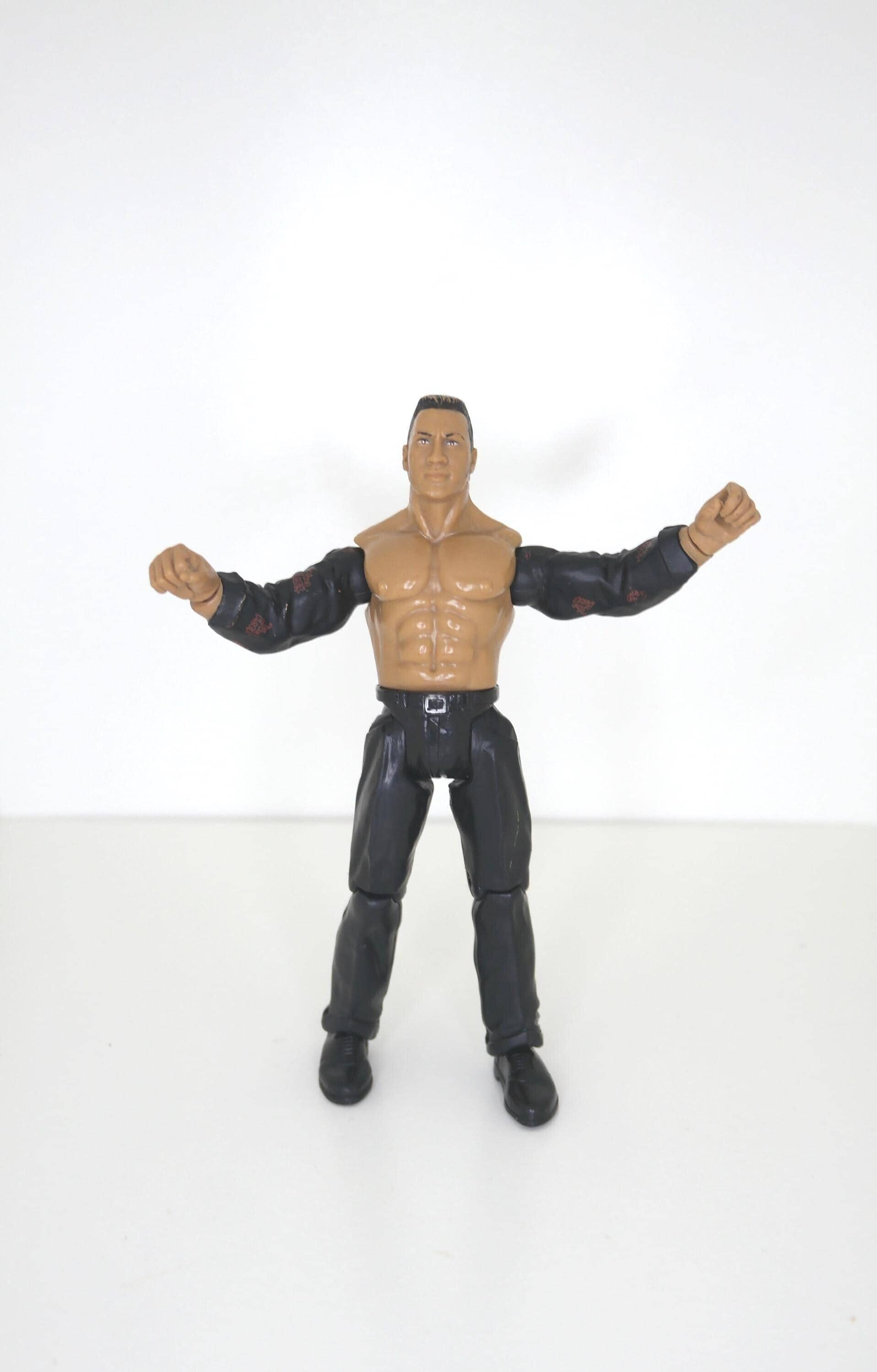 Vintage WWF The Rock-actiefiguur | JAKKS Titan Tron Live 2000 - Etsy België, image size:1916x3000