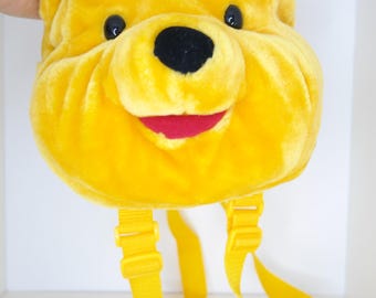 希少なヴィンテージ くまのプーさん ぬいぐるみバックパック