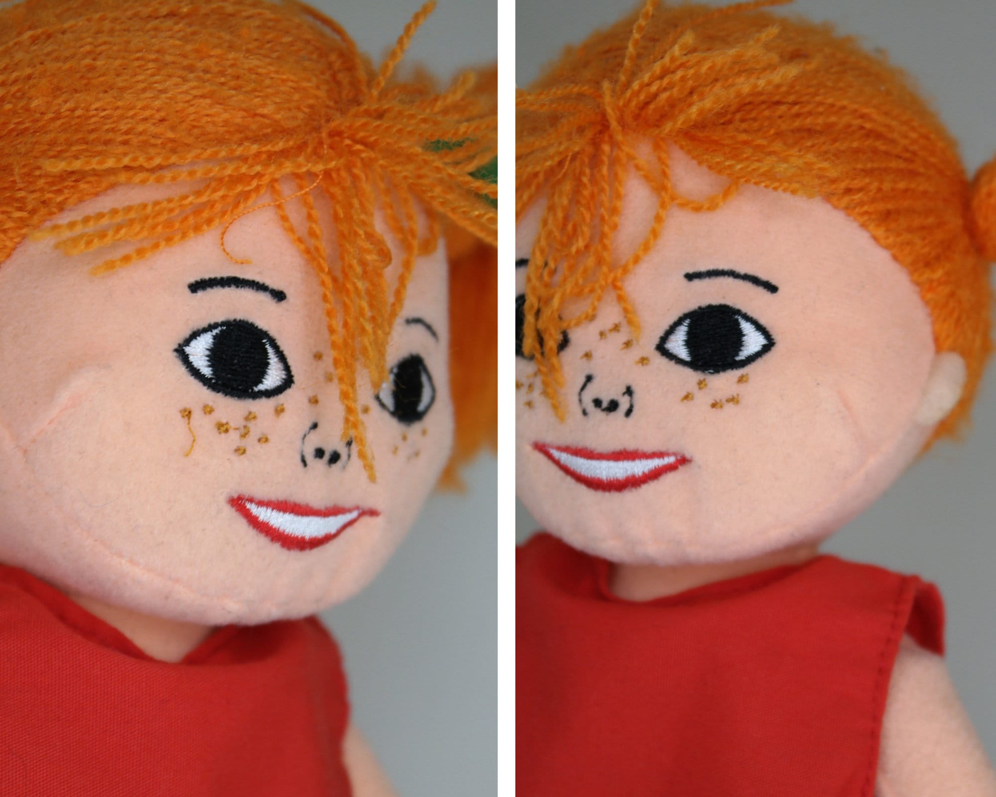 ヴィンテージ 長くつ下のピッピ ぬいぐるみ - Micki Toys アストリッド