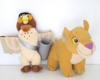 1つお選びください：ヴィンテージマクドナルドディズニーライオンキング、くまのプーさんぬいぐるみ - ハッピーミールコレクターズアイテム