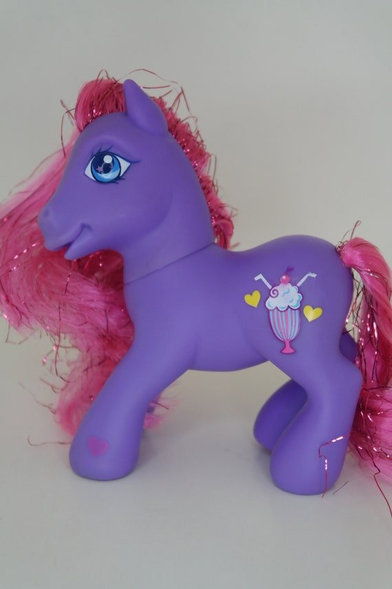 Little Pony Fizzy Pop Purple Pony Shimmer - Etsy