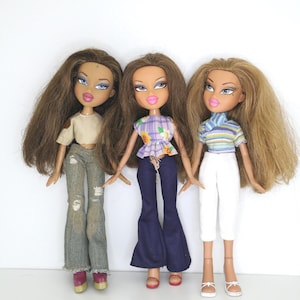 Vintage Bratz Dolls Authentic MGA Bratz - Pick Your Fashion Doll - Funk Out Nevra, Pop Divaz Yasmin or Pampered Pupz Yasmin - As Is