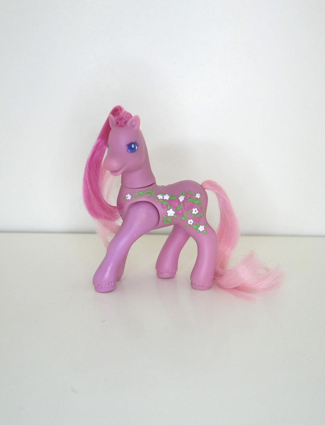 Figurine My Little Pony G2 Springly – Hasbro – Occasion – Pour Collectionneurs