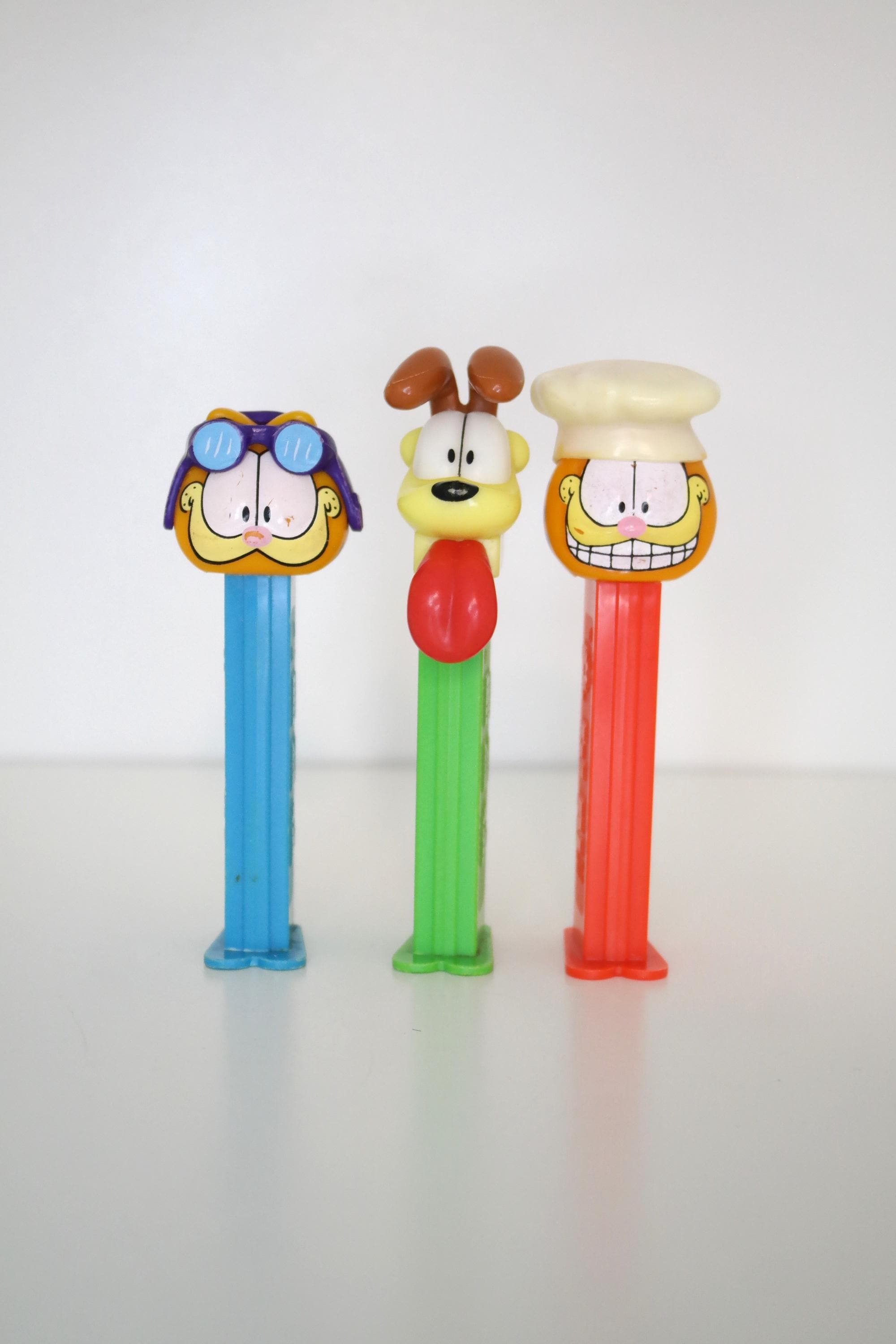 ヴィンテージ ガーフィールド キャラクター PEZ ディスペンサー - お