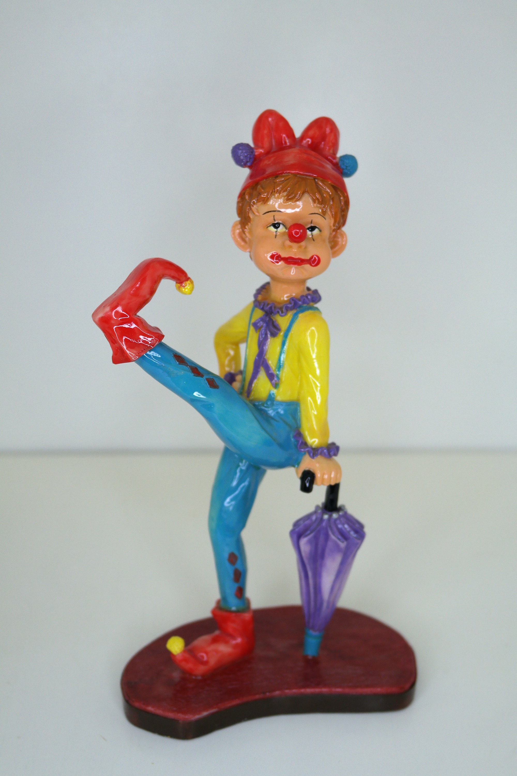 ヴィンテージ ピエロの置物 - 気まぐれな陶器のピエロの像をお選び