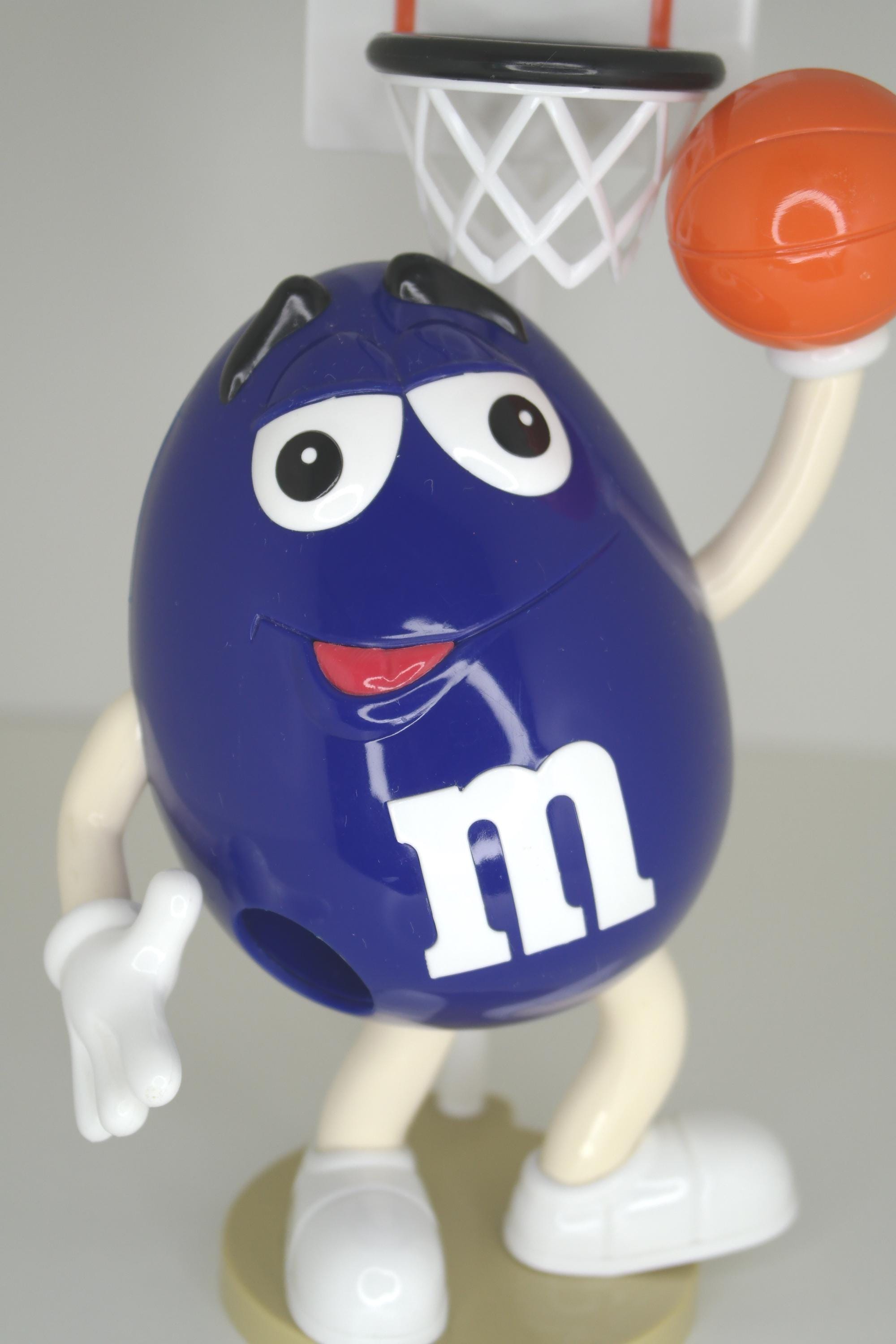 Distributeur De Bonbons M&M's – Basketteur Bleu – Mars Inc. (Occasion)