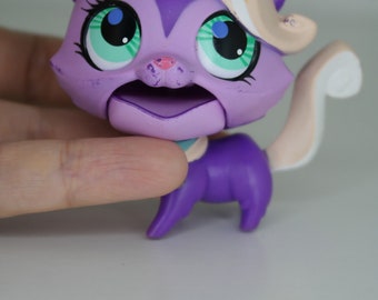 Littlest Petshop Pet Shop LPS Authentic Hasbro cat post Card