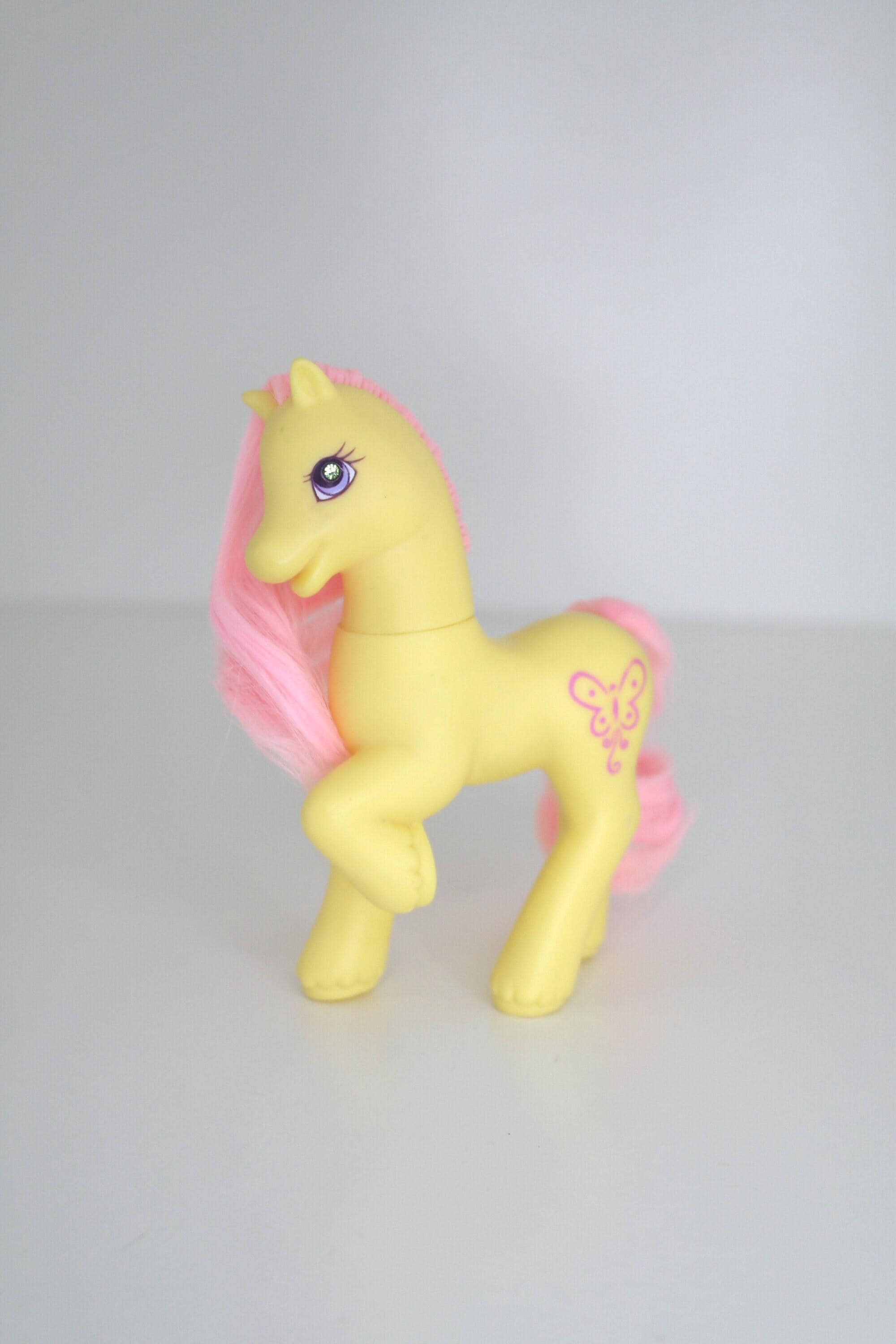 【vintage】My Little pony｜イヤホンジャック 1983 VINTAGE My Little Pony G1 FIREFLY Pegasus Pink