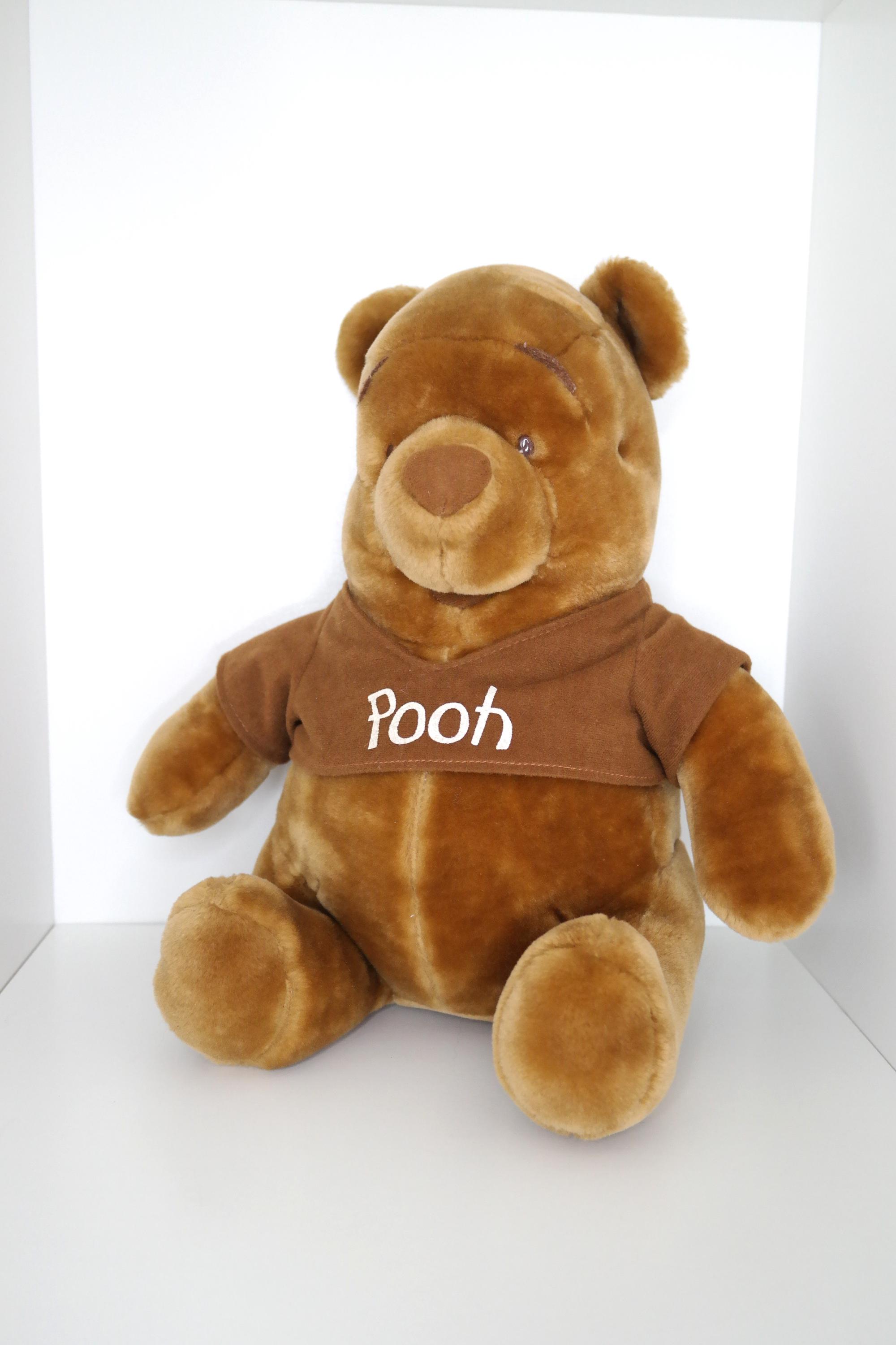 希少なブラウンのくまのプーさんぬいぐるみ｜ヴィンテージディズニー