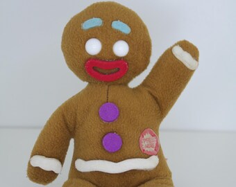 ヴィンテージシュレックぬいぐるみ：長靴をはいたネコまたはジンジャー