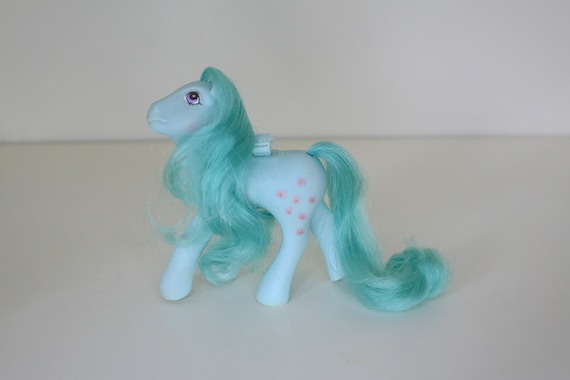 Lot of 7 c 2000s My Little Pony Characters with Hair Toys