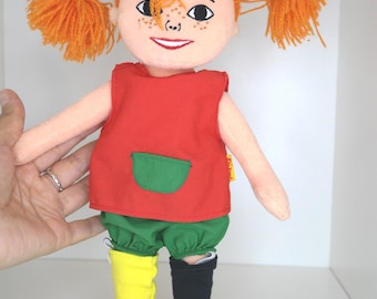 ヴィンテージ 長くつ下のピッピ ぬいぐるみ - Micki Toys アストリッド