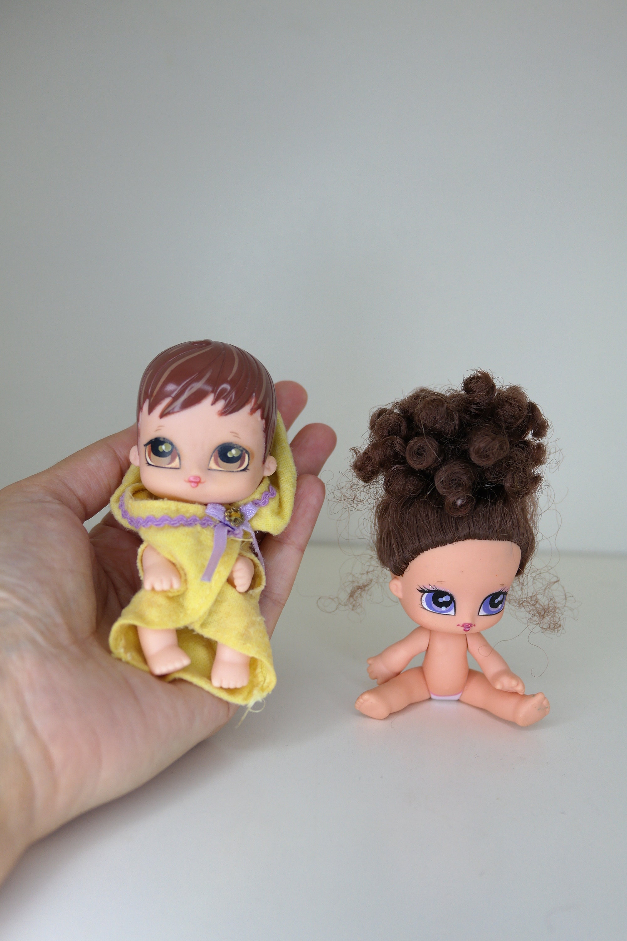 Set of Two Lil Angelz Little Bratz Babyz Authentic MGA Bratz Dolls