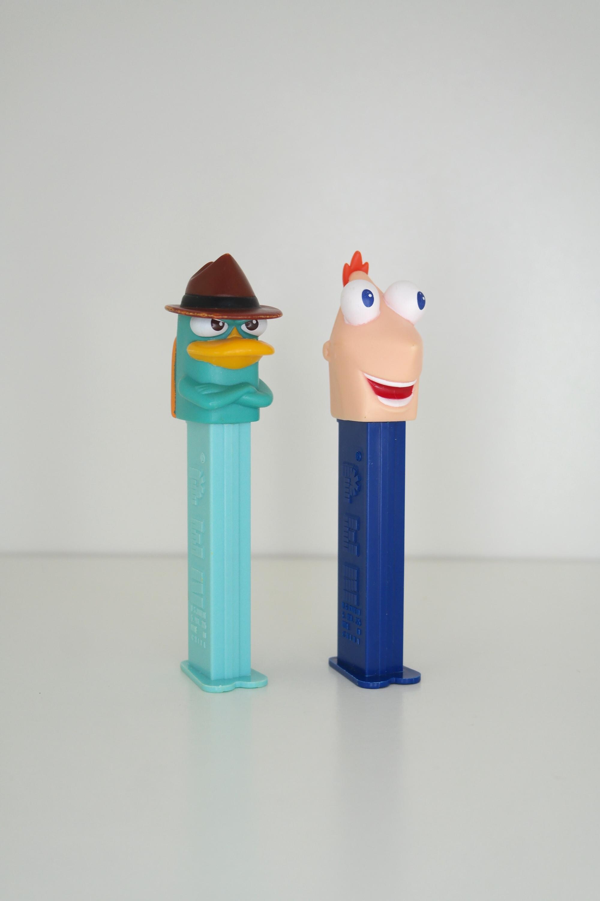 Choose Vintage Phineas and Ferb PEZ Retro Display Figurines - Etsy