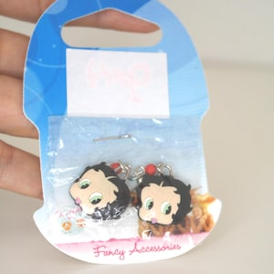 Vintage Betty Boop-accessoire - minioorbellen - cartoonicoon - verzamelbedel - gemaakt in Spanje