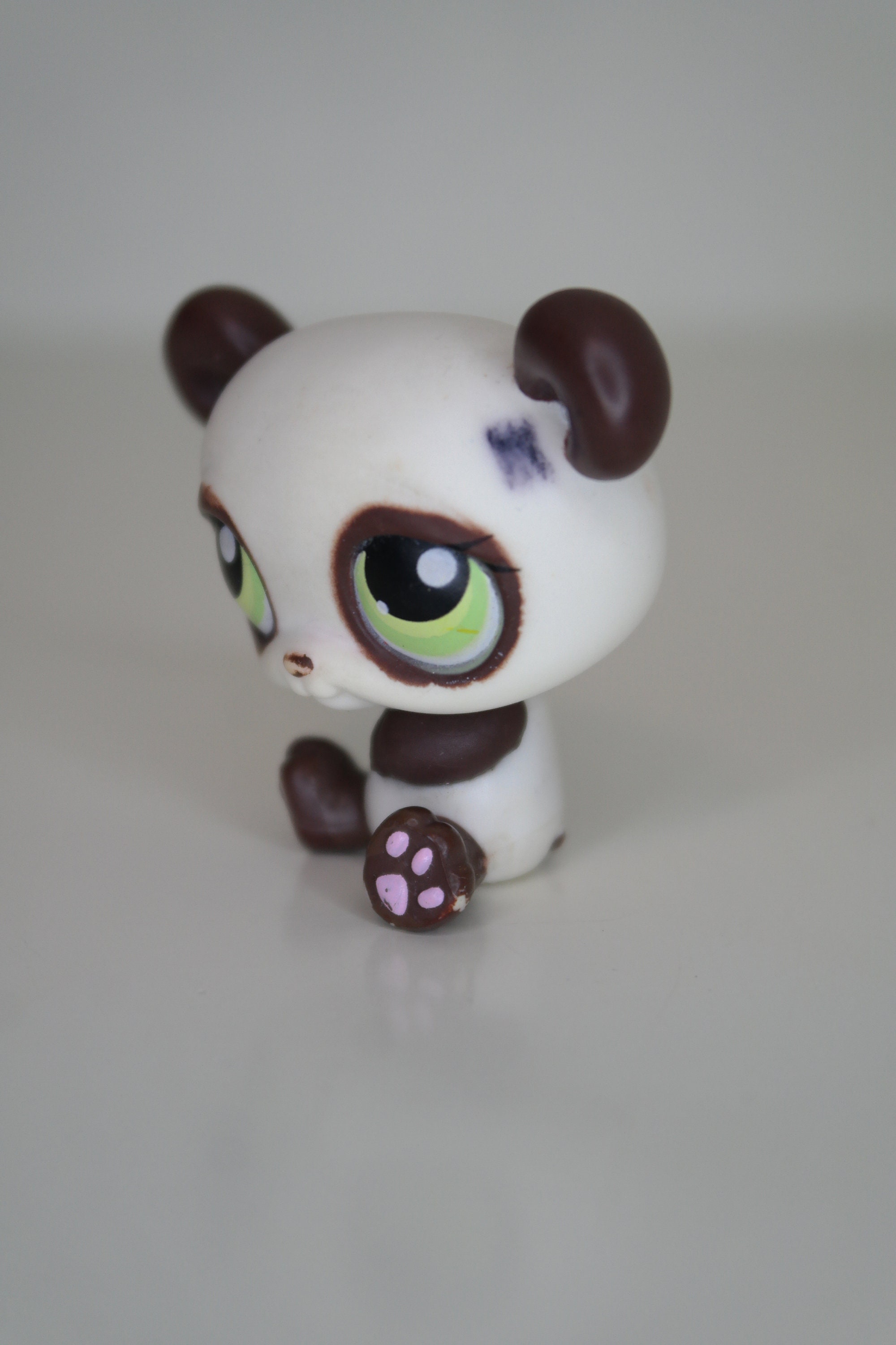 Littlest PetShop PANDA BLANC ET VIOLET ASSIS 1695 M35 Pet Shop