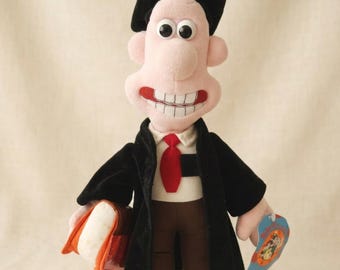 レア！ウォレスとグルミット ゼンマイ付きフィギュア 1989 ゼンマイ巻き上げグルミット - ヴィンテージ 1989 ウォレスと