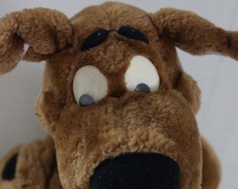 Grande Peluche Scooby-Doo Vintage Lansay – Hanna Barbera, Années 70