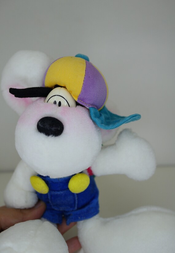 Peluche Souris DIDDL KONTIKL - Jouet Ancien France - Collection N5751
