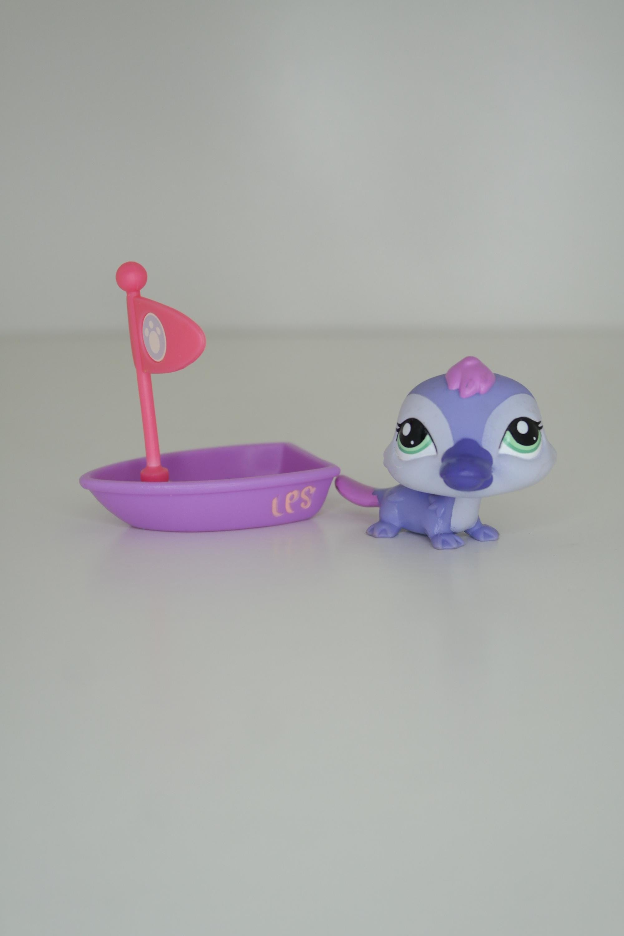 Vintage LPS Platypus 2528 Authentic Hasbro Collectible Figure - Etsy