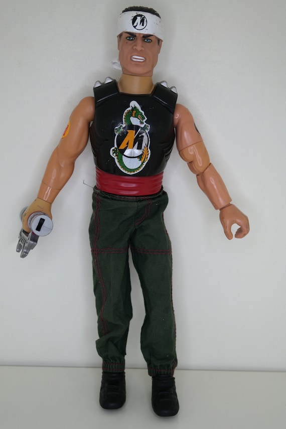 Action Man Super Ninja - Hasbro Vintage 1999 Articulated Doll - 12