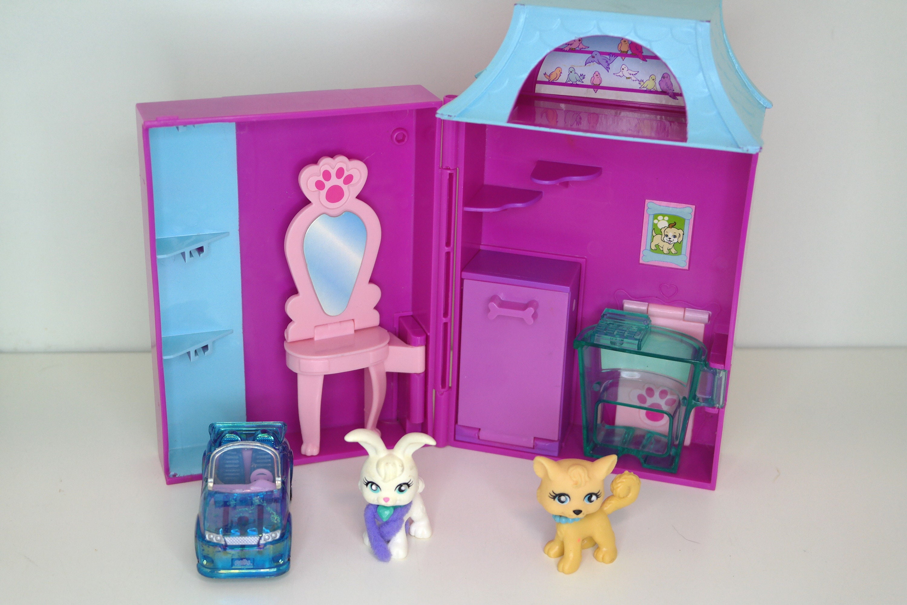 Playset Polly Pocket Salon De Toilettage - Vintage Bluebird 1993 - A-2