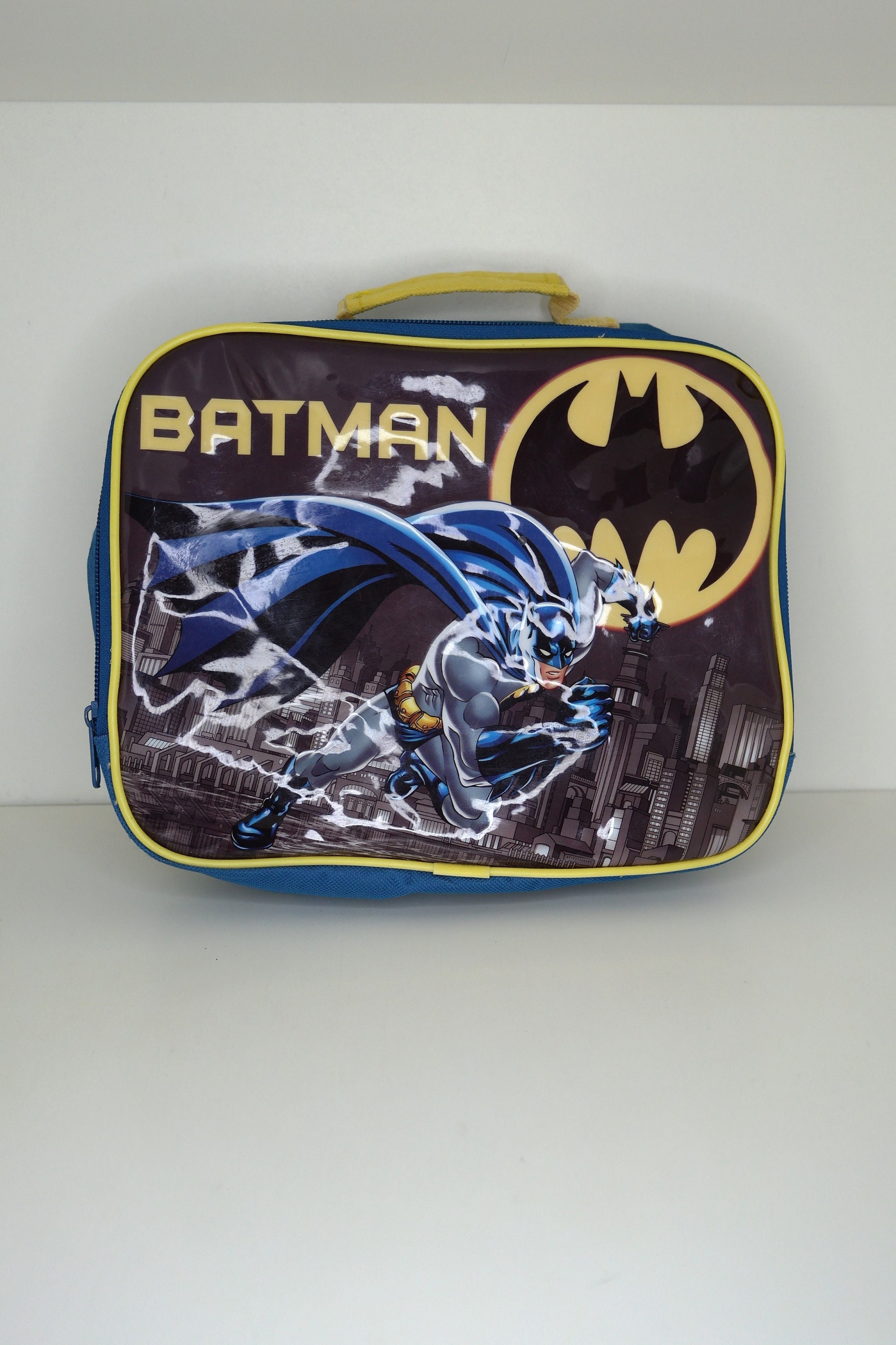 Vintage Batman Lunchbox NO Thermosblack Plastic School Lunch Box DC Comics  Superhero Panchosporch 