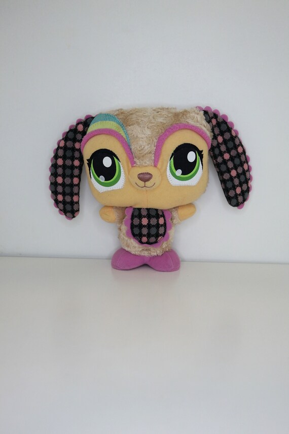 Littlest Pet Shop Plush Toy LPS Hasbro Soft Toy Puppy Dog Plushie Pre loved Etsy UK